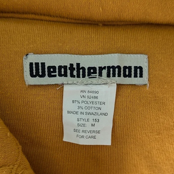 Vintage Weatherman 80's Mustard Pullover - Picture 5 of 6